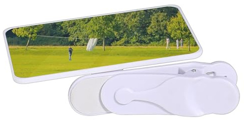 Bakåtvänd kameraspegel: Bärbart Selfie-glas med justerbar tång, HD-fototillbehör för telefoner selfies och resor