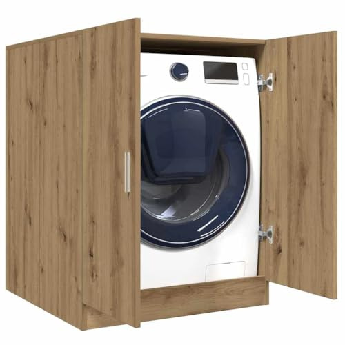Generico Mobile per Lavatrice Rovere Artigianale 70,5x71,5x91,5 cm,Accessori elettrodomestici,Accessori lavatrici e asciugatrici,Accessori per lavatrici e asciugatrici-856641