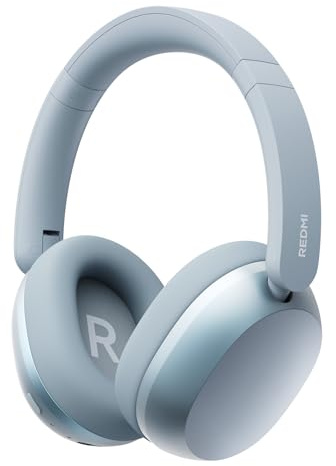 XIAOMI Redmi Headphones Neo, Auriculares Inalámbricos, ANC,Azul | Driver 70 mm, Hi-Res, reducción IA con 3 micrófonos, Bluetooth 5.4, Fast Pair
