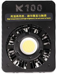 Domary Kit Luce Videocamera LED da 100 W Bicolore 2800K 6800K Illuminazione Fotografica Professionale Illuminazione di qualità da Studio Design Portatile Palmare per la Creazione