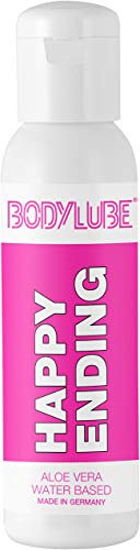 BODYLUBE® HAPPY ENDING | Gleitgel ohne Glycerin mit pflegendem Aloe Vera | Premiumqualität (250 ml)