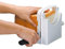 OUKEYI - Affettatrice regolabile, per pane/arrosto/pane tostato, pieghevole, 5 spessori disponibili