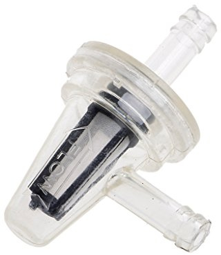 FXCO 1 x Benzinfilter, Linie, rechtwinklig, Universal, für Motorrad, 1/4 Zoll, 6 mm, Kraftstofffilter