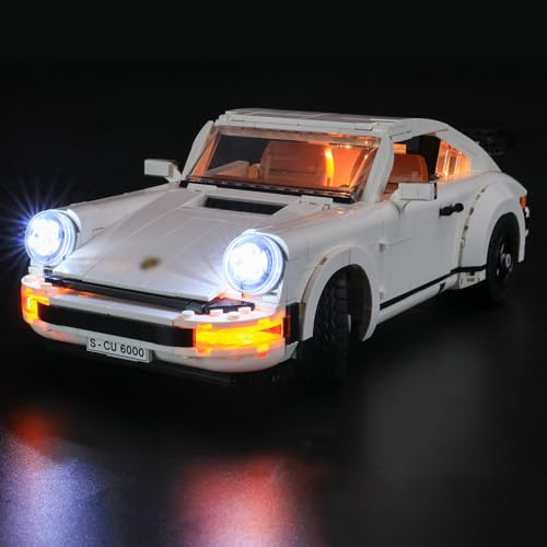 LIGHTAILING Licht-Set Für (Creator Expert Porsche 911) Modell - LED Licht-Set Kompatibel Mit Lego 10295(Modell Nicht Enthalten)