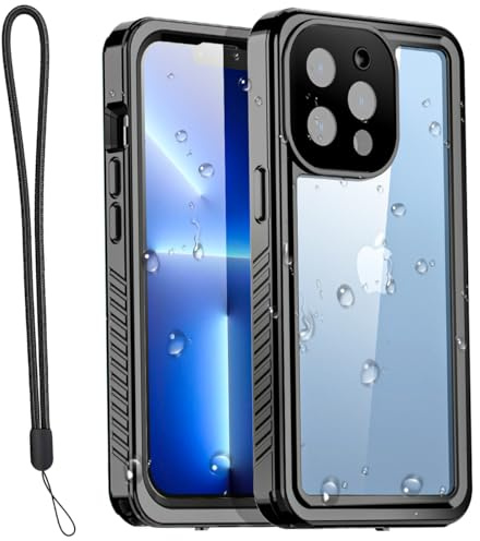 AICase für iPhone 13 Pro Wasserdicht Hülle,360 Grad Rundum Schutz mit Eingebautem Displayschutz IP68 Zertifiziert voll versiegelt wasserfeste handyhülle Outdoor Case für iPhone 13 Pro 6.1 Zoll