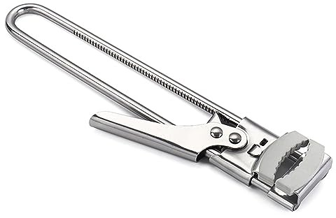 Jar Opener, Adjustable Manual Can Openers Stainless Steel Can Opener Non-Slip Multifunctional Jar Lid Opener Kitchen Gripper Tool for Seniors Arthritis