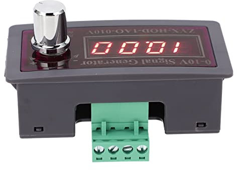 Generatore di Tensione del Segnale PLC, Generatore di Segnale Regolabile per Misuratore di Controllo della Frequenza e PLC con Uscita di Tensione 0-10 V, Generatori di Funzioni