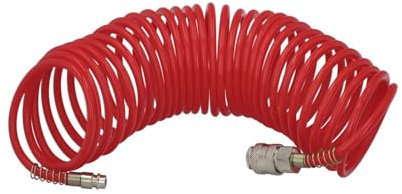 Tubo a spirale aria compressa 7,5 metri adattatore rapido