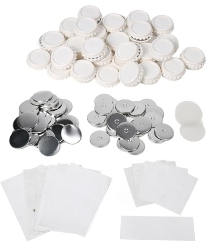 Apribottiglie magnetico per frigorifero, apribottiglie a bottone, multiuso, fai da te, 58 mm, in acciaio inox, leggero