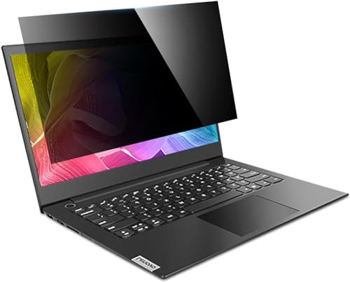 FLNOZAMZ 12,5–17,3 Zoll Laptop-Displayschutz, Augenschutz, blendfrei, Anti-Peeping-Schutzfolie, strahlenfest, Kratzfest (13.3 inch 294 * 165mm)