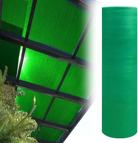 Garden 85% Shade Netting | Sunblock Shade Cloth | Mesh Tarp Sun Screens UV Protection, Windbreak/Fence & Scaffold Debris Cover & Greenhouse Plant & Flower Shade Mesh Fabric(8*50.0m/26.2*164ft)