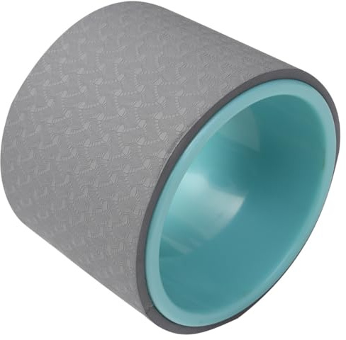 VINTORKY Ruota Yoga in Abs per Pilates e Riscaldamento Supporto Backbend e Resistenza 300kg, Cerchio Fitness Blu Spessore 10mm per Allenamento Muscolare