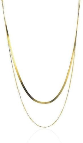 Collar Viento Frío Doble Capa Mujer Luz Lujo Clavícula Cadena Sensación Premium