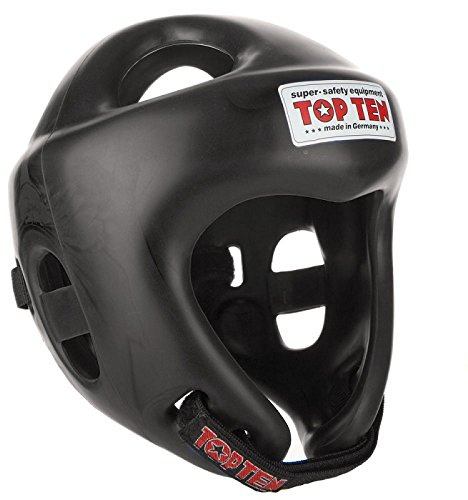 TopTen Helm Competition Fight, schwarz, Medium
