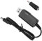 USB zu DC Booster Kabel, Powerbank Router Kabel USB Boost Converter DC 5V zu 9V 12V Digitalanzeige, Einstellbare 5521M USB DC Kabel, Schwarz, Länge 0,8 M DC Adapter