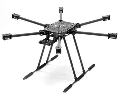 ZD850 850mm Compact Folding Hexacopter Drone Frame Kit Full Carbon Fiber