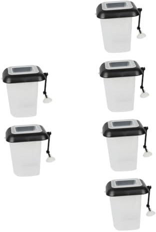 BESPORTBLE 3sets Rot Feeder Aquarium Kunststoff Feeder Fütterung Für Frische/Tanks 2 Stücke * 3