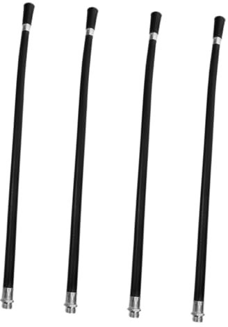 HOMOCONO Set Da 4 Pezzi Tubo Flessibile Morbido Per Estintore in Gomma Tubo Di Ricambio Accessorio Per Estintore Compatibile Per Casa e Ufficio