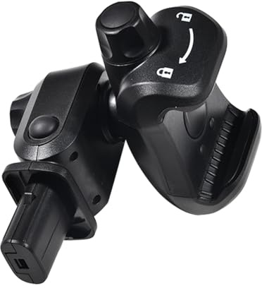 CANJPTON Dashboard Phone Holder Cradle Compatible with Fiat 500 Punto Panda Ducato Mobile Phone Holder for Smartphone Part Numbers 735664419 735645489 5850138OE