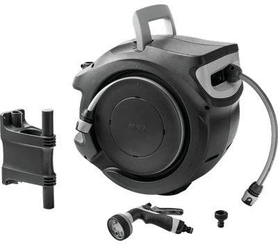 G.F. AVVOLGITUBO IRRIGAZIONE Kit REWALL Globo GF PLASTICA +Tubo 1/2 MT 20 +RACCORDI+Pistola