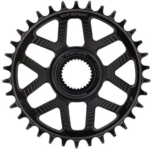 E13 Plateau Helix Race e*spec - 32T - Bosch SX / Gen4 CX Direct Mount - Offset 15mm - Compatible 11/12v - Black