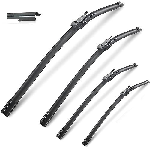 Autowischer Kompatibel mit Mercedes Benz Sprinter W906 2006-2018 Frontwischerblätter Weiche Gummi-Scheibenwischer Auto-Windschutzscheibe 650 mm 600 mm (Farbe: 2 Stück)