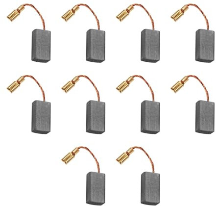 10PCS Balais de Charbon Brosse à Charbon Outil Universel pour Moteur électrique S1M-FF03-100A/6-100, M1Q-FF85, Dimensions 16 * 8 * 5 * 46mm, Haute Conductivité et Durabilité