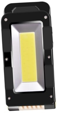 Gatuida Torcia LED Portatile Super Luminosa Ricaricabile USB Messa a Fuoco, Plastica Resistente, per Escursionismo e Lavoro, Luce Magnetica Multifunzione