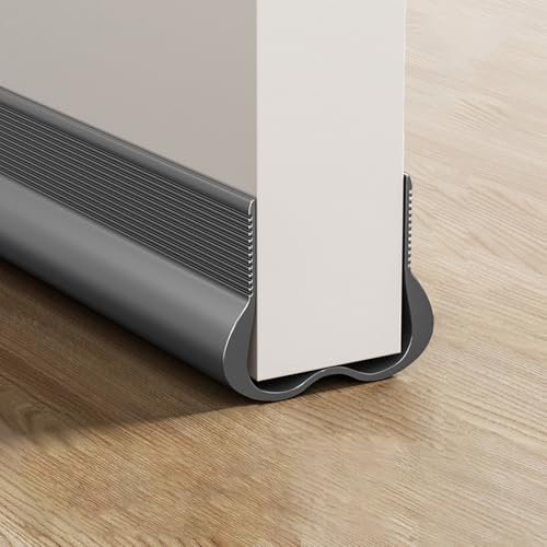 Boudin De Porte, Bas de Porte Isolant, Le Joint de Porte, Isolant Phonique Thermique Bande d'étanchéité Anti Bruit Poussière Stop à l'air Froid Anti Souris Fourmi Cafard Insectes
