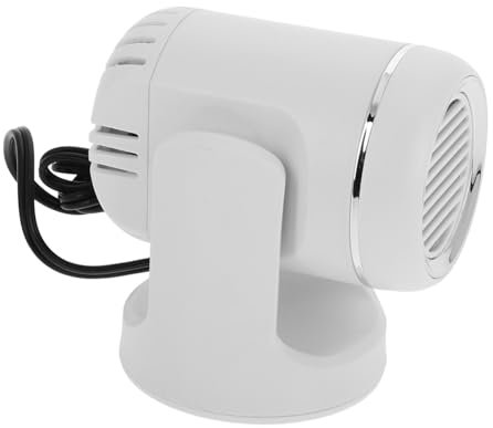 PartyKindom 24v Car Heater Und Defroster Rotierender Elektrischer Heizlüfter Für Auto Und Kühlfunktion Für Windschutzscheibe Tragbar Und Installieren Für Jahreszeiten