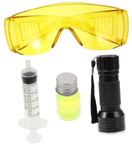 Alipis 1 Kit De Détection De Fuite De Climatisation Kit De Détection De Fuite D'Huile Kit De Détection De Fuite De Réfrigérant Kit De Détection De Fuite De Liquide De