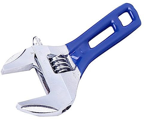 DIYEAH Llave Inglesa Ajustable De Mango Llave Inglesa De Boca Ancha Para Herramientas De Bricolaje Para Uso Taller