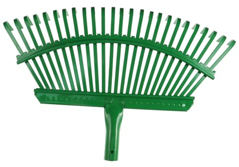 TOYANDONA Rastrello Per Giardino Rastrello Per Foglie e Prati Strumento Da Giardinaggio Per Pulizia Di Foglie e Erba Sintetica