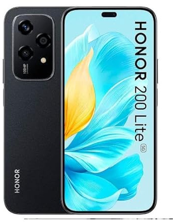 Honor 200 Lite 5G LLY-NX1 256 Gb Dual Sim 6.7 4g Lte Octa Core 108 Mp Midnight Black (Reconditionné)