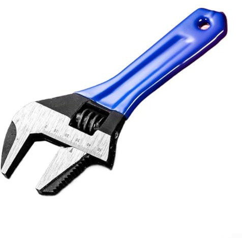 Chiave inglese leggera e compatta regolabile per cassette degli attrezzi, cassetti o tasca per l'impianto idraulico domestico e uso automatico (20,3 cm)