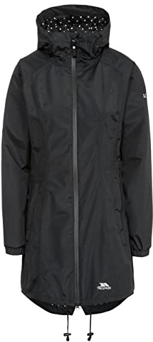 Trespass Womens Waterproof Jacket Ladies Longer Length Daytrip Raincoat