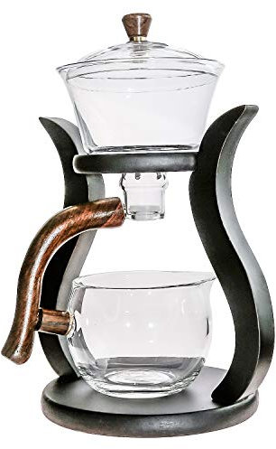 RORA Lazy Kungfu - Teiera magnetica con coperchio girevole, semiautomatica