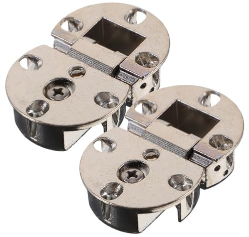 Uonlytech 4stücke Faltbare Scharniere Aus Zinklegierung Selbsttragende Klappbeschläge Für Möbel Öffnungswinkel Leise Und Robust Für Schrank Und Truhendeckel