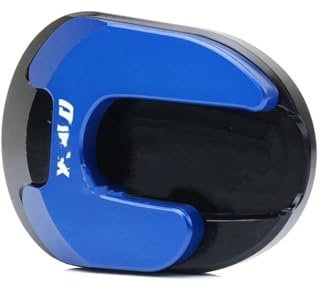 Seitenständer Vergrößerer Motorrad CNC Ständer Fuß Seite Stehen Verlängerung Pad Unterstützung Platte Für Yam&aha NMAX Aerox NVX 155 Aerox155 NVX 155 NMAX155