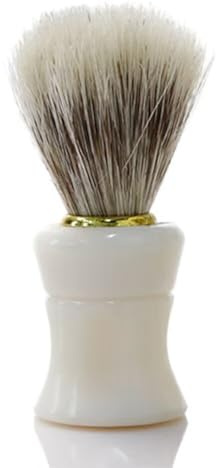 Aiweijia Hand Shaving Brush for Wet Shave,Comfortable Plastics Handle,Special Gifts for Men