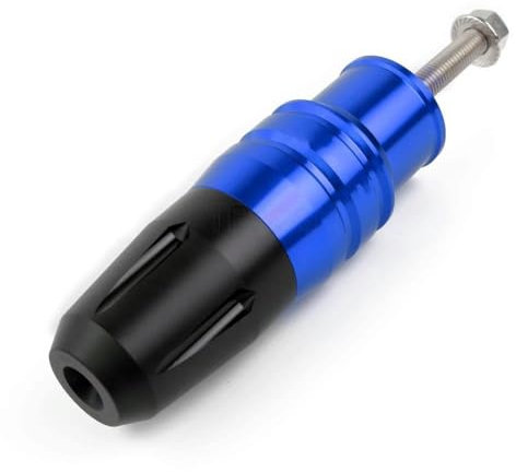 DZSQEGBX Motorrad CNC Schwarz Aluminium Crash Pads Für Suzuki Für Sv650/S Für Sv 650 S Für Sv650s Auspuff Sliders Crash Protector Motorrad Sturzschutz Sturzpads(Blau)