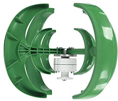 Mini Wind, 1200W Wind Power Generator, Wind Wind Power Generator Wind Green Lantern Shaped Wind Generator Kit (24V)