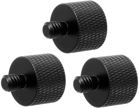 Hoement 3stücke Schraubadapter Zu Adapter Für Mikrofonständer Stativ Gewinde Schrauben Kamerazubehör Adapter Für Mikrofonstativ Und Klemme