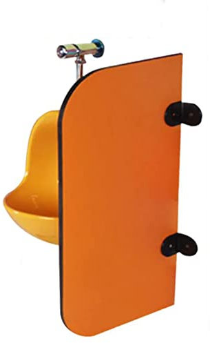 CHUNGLO Écran de confidentialité de Dessin animé pour Enfants, cloison de séparation en Bois pour Toilettes de Maternelle, cloison de Protection étanche pour urinoir, pour Une Confidential