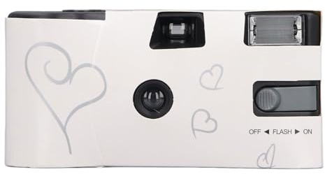 Cámara Desechable, una Vez Use Cámara con Flash 27pcs de 35 Mm de Películas en Color, Cámara de Película de Uso único de 35 Mm para Reunir el Suministro de la Fiesta de Viaje de