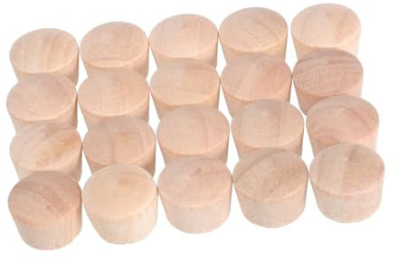 NUOBESTY 300pezzi Tappi Per Vite Per Mobili Tappi in Per Ferramenta Ricambio Per Coni Per