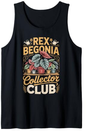 Rex Begonia Collector Club Begonia Houseplant Tank Top