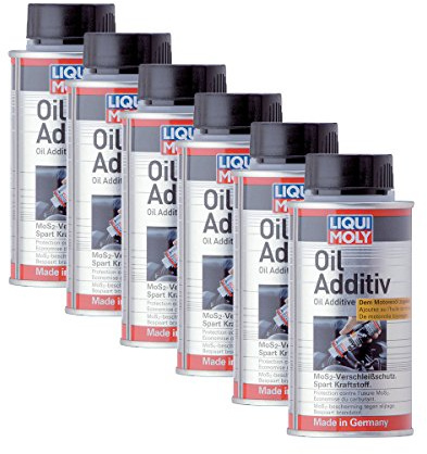 Liqui Moly 6X 1011 Oil Additiv Öl Zusatz MoS2 Verschleissschutz Öl-Additiv 125