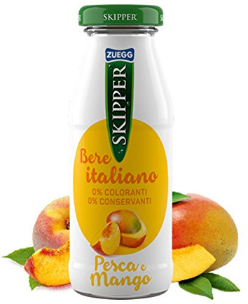 Skipper pesca e mango confezione da 24 bottiglie di vetro da 200 milliliters (1000061574)