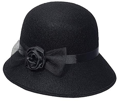 W WIDMANN MILANO Party Fashion - Felt FLAPPER HAT